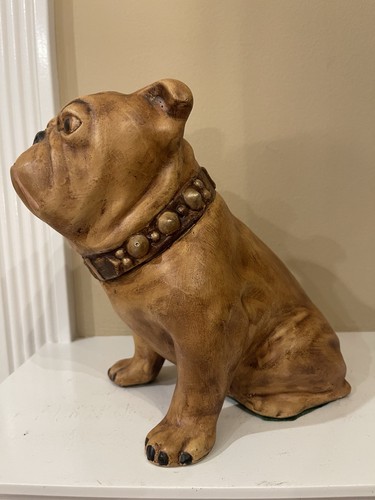 Vintage bulldog figurine rare - figurine,