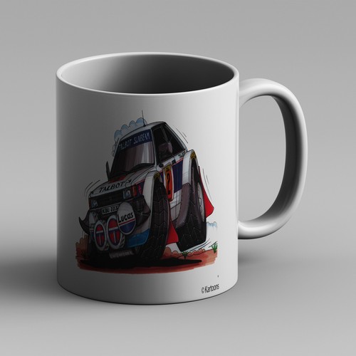 Kartoons car mug talbot - ,
