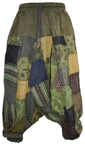 Mens patchwork stone washed - mens,