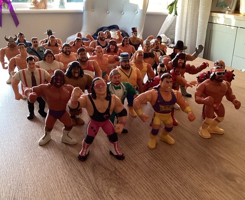 Wwf hasbro wrestling figures - hasbro,