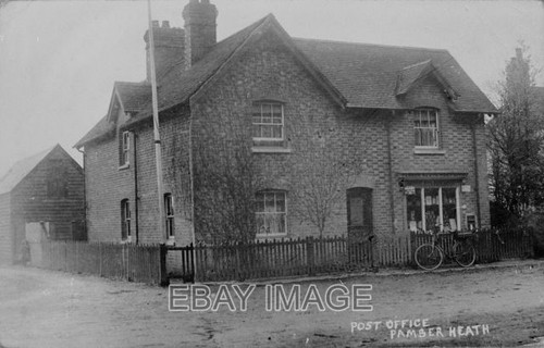 Photo pamber heath post - pamber,