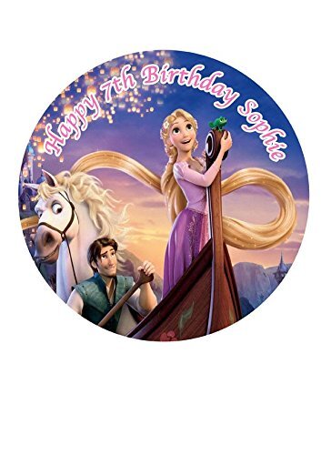 Rapunzel personalized cake - rapunzel,