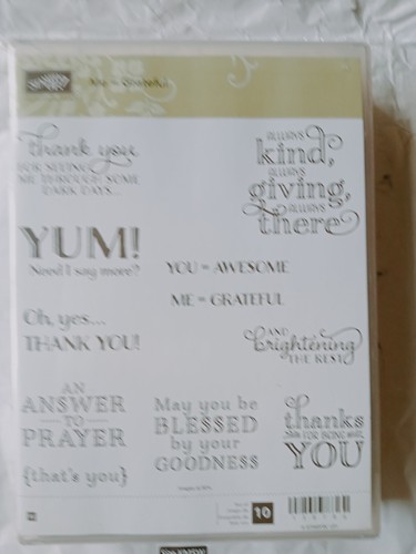 Stampin sentiments 10 - sentiments, x
