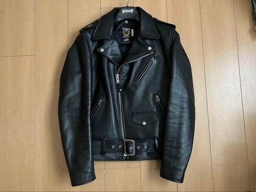 Schott one star - star, leather