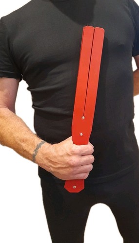Bondage spanker red leather - spanker,