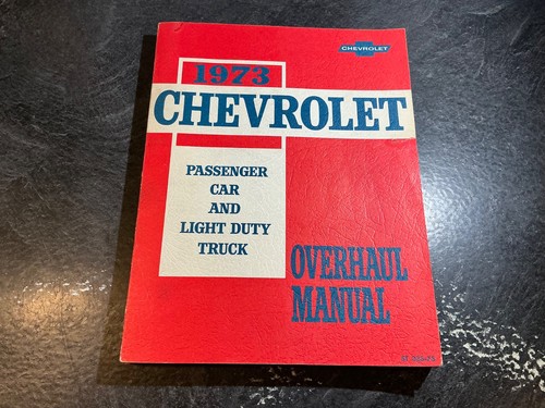 1973 chevrolet manual blazer - chevrolet,