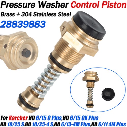 Control piston with - control, cap