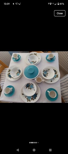 Vintage blue harmony - vintage,