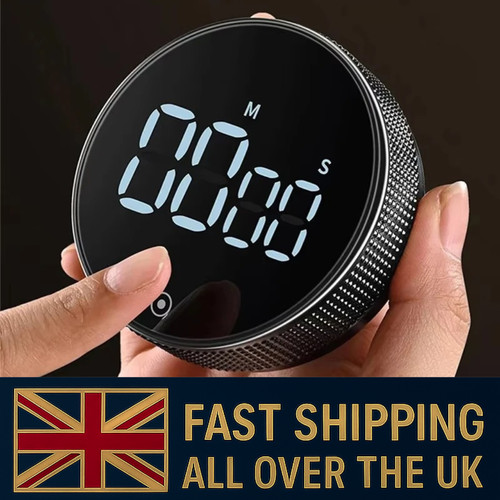 Led digital round - led, timer