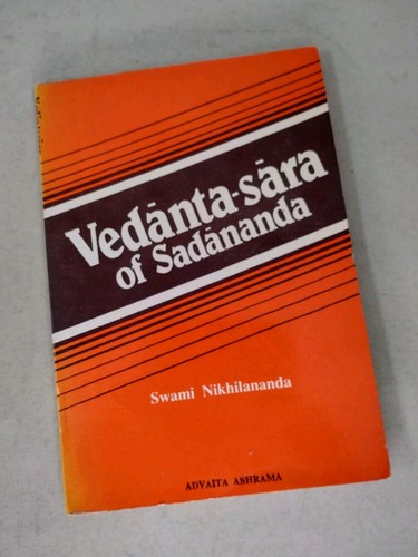 Vedanta sara sadananda - vedanta-sara,