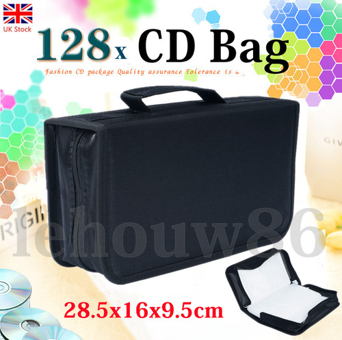 128 dvd disc - holder, plastic