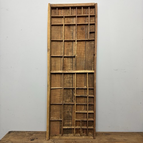 Vintage wooden printers tray - printers,