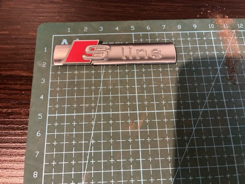 Audi sline wing badge - sline,