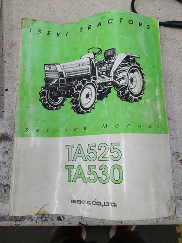 Iseki tractor ta525 - &, ta530