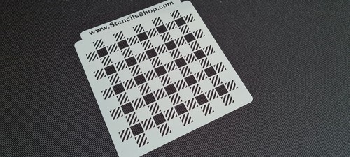 Buffalo check stencil scottish - buffalo,