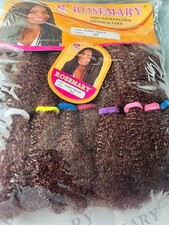 Afro Kinky Bulk Synthetic Rosemary Color 30, 100% Kanekalon Fiber Hair Extension
