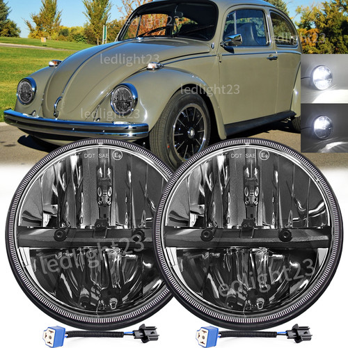 Mot pair inch led headlight - led,
