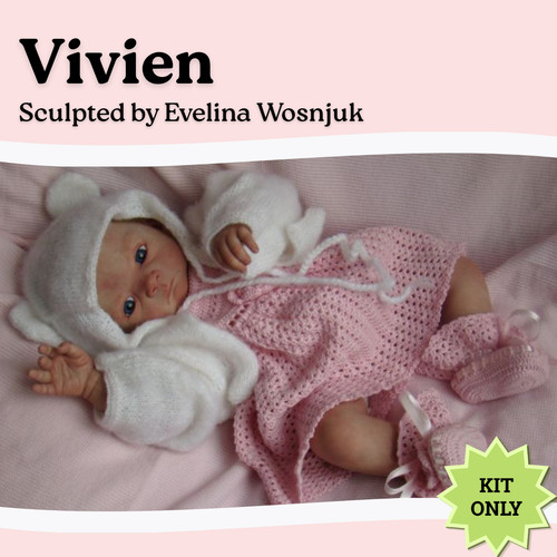 Reborn doll kit vivien - doll, by