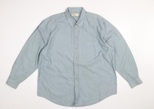 Ewm men blue button up - ewm, xl