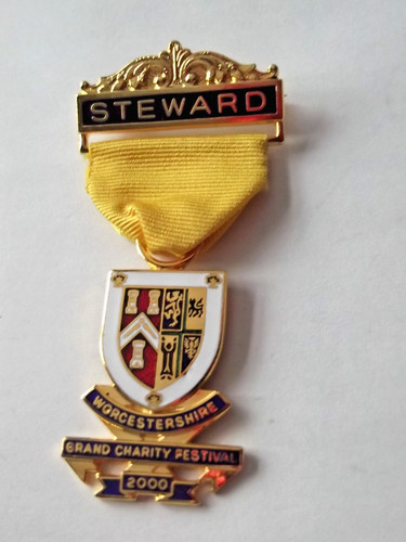 Masonic jewel steward - jewel,,