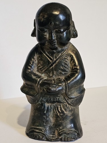 Antique bronze child - (mp25),
