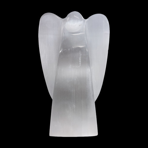 20cm selenite angel lamp - angel,