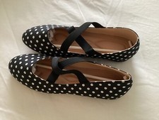 Woman’s Polka Dot Flat Shoes