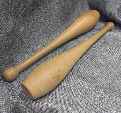 Pair vintage beech indian - vintage,