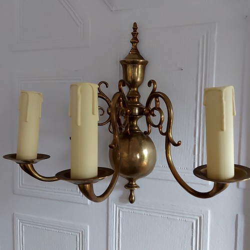 Vintage antique brass arm - vintage,