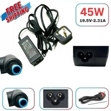 GENUINE HP LAPTOP CHARGER BLUE TIP 19.5V - 2.31A, 45W WITH POWER LEAD