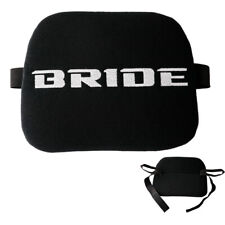 1pcs BRIDE Black Headrest Tuning Pad for Head Rest Cushion Racing Bucket Seat