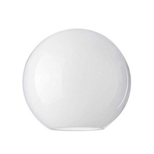 White Glass Pendant Globe