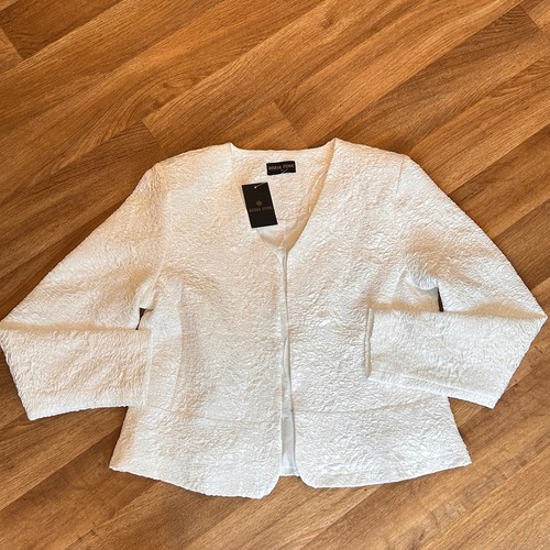 Anna rose ivory white jacquard - ivory,