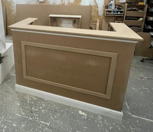 Reception mdf desk beauty - desk,
