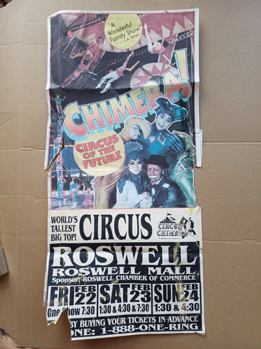 Chimera circus poster us - circus,