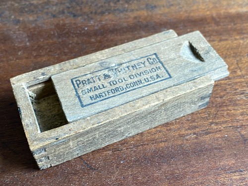 Vintage small wooden