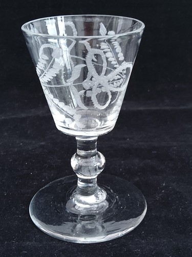 Georgian port glass funnel - georgian,