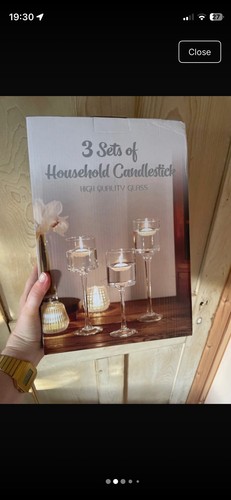 Luxury set tall - set, 3