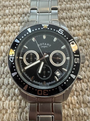 Rotary chronograph diver watch - chronograph,