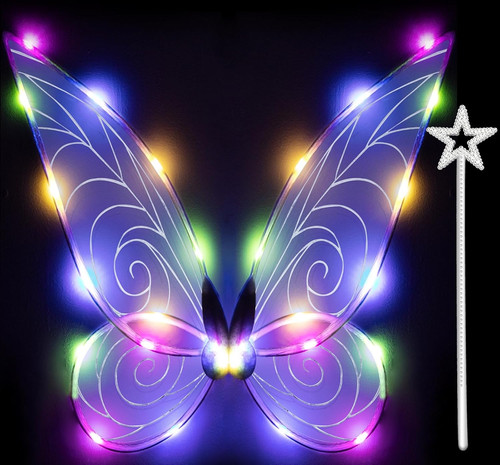 Fairy wings light butterfly - wings,