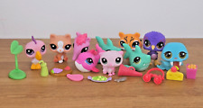Littlest Pet Shop S1 G7 bundle 10 pets with accessories