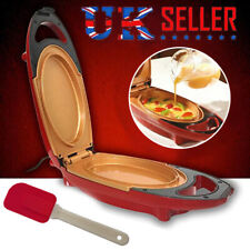 Omelette Non Stick Electric Pancake Sandwich Egg Omelette Omlet Maker Cooker~