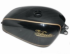 Velocette Venom Black Painted Fuel Petrol Tank With Cap Free