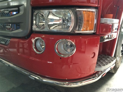 Fog lamp chrome - chrome, for