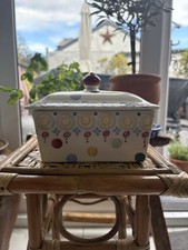 Emma bridgewater Polka Folk Large Butter Dish