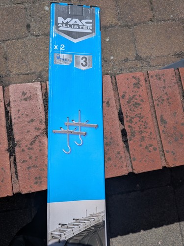 Roof bar ladder clamps 2pack - roof,