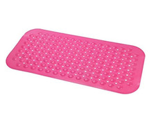 Extra Long Pink Baby Bath Mat