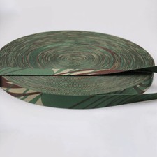 Camouflage woven tape webbing