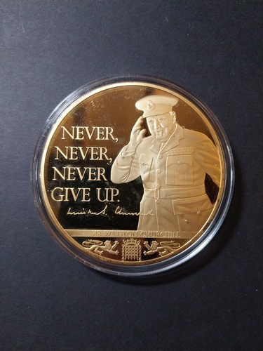 Winston churchill never - winston,
