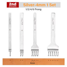 1Set 4Pcs Basic Leather Chisel